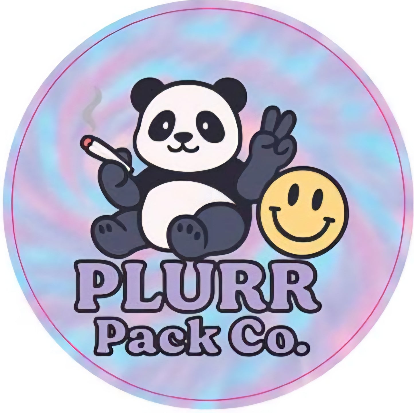 PLURR Pack Co. Sticker (circular)